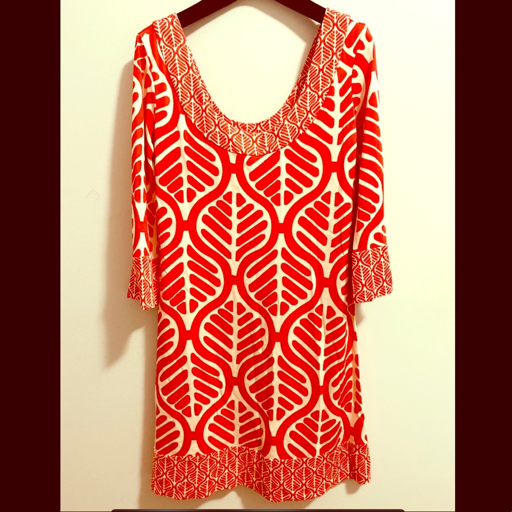 Diane Von Furstenberg Scoop Neck Dress